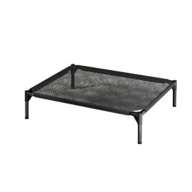 Elevated Breathable Mesh Pet Bed, Indoor&Outdoor Use, Sizes For Small To XL Pets - 2026 Must-Buy (Option: L)