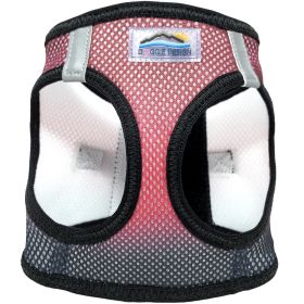 American River Choke Free Dog Harness Ombre Collection (Color: Sunset Pink, size: X-Large)